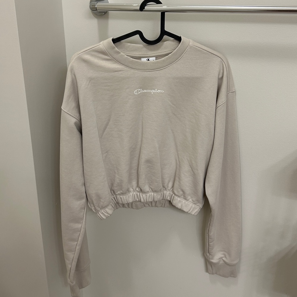 Champion long sleeve crop top
